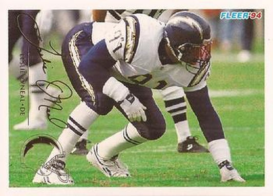 #407 Leslie O'Neal - San Diego Chargers - 1994 Fleer Football