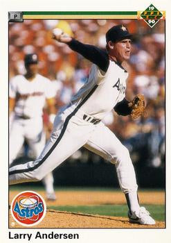 #407 Larry Andersen - Houston Astros - 1990 Upper Deck Baseball