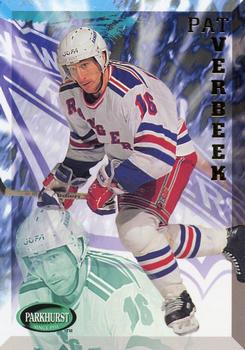 #407 Pat Verbeek - New York Rangers - 1995-96 Parkhurst International Hockey
