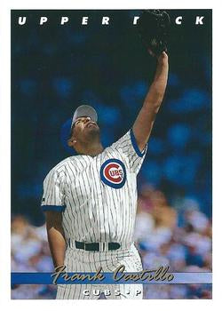 #408 Frank Castillo - Chicago Cubs - 1993 Upper Deck Baseball