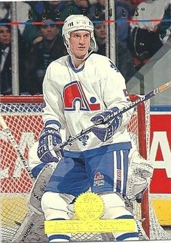 #408 Alexei Gusarov - Quebec Nordiques - 1994-95 Leaf Hockey