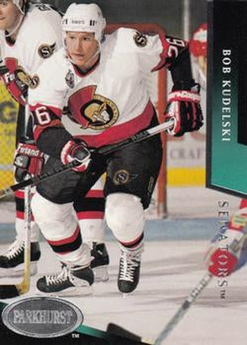 #408 Bob Kudelski - Ottawa Senators - 1993-94 Parkhurst Hockey