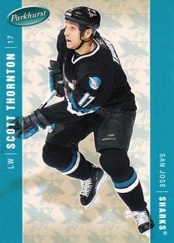 #408 Scott Thornton - San Jose Sharks - 2005-06 Parkhurst Hockey