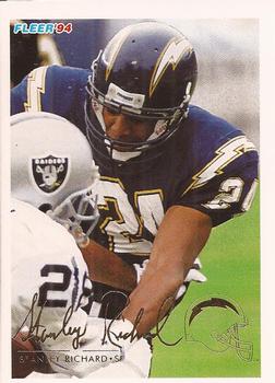 #408 Stanley Richard - San Diego Chargers - 1994 Fleer Football