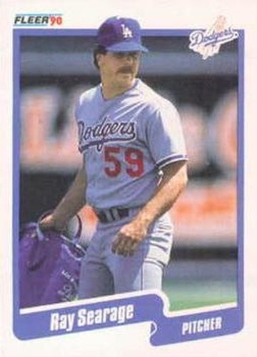 #408 Ray Searage - Los Angeles Dodgers - 1990 Fleer USA Baseball