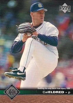 #408 Cal Eldred - Milwaukee Brewers - 1997 Upper Deck Baseball