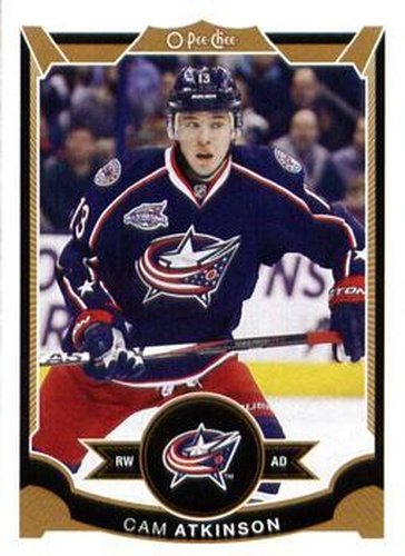 #408 Cam Atkinson - Columbus Blue Jackets - 2015-16 O-Pee-Chee Hockey