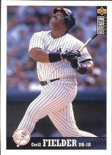#408 Cecil Fielder - New York Yankees - 1997 Collector's Choice Baseball