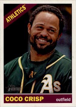 #408 Coco Crisp - Oakland Athletics - 2015 Topps Heritage Baseball
