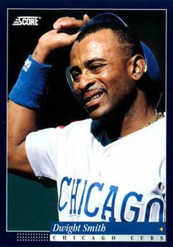 #408 Dwight Smith - Chicago Cubs -1994 Score Baseball