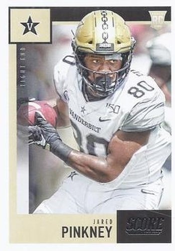 #408 Jared Pinkney - Vanderbilt Commodores - 2020 Score Football