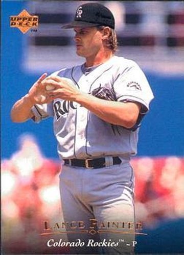 #408 Lance Painter - Colorado Rockies - 1995 Upper Deck Baseball