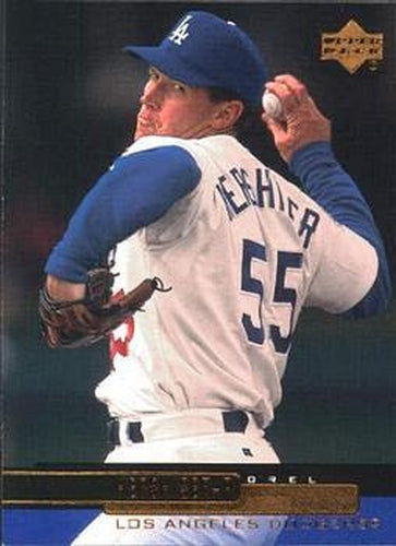 #408 Orel Hershiser - Los Angeles Dodgers - 2000 Upper Deck Baseball