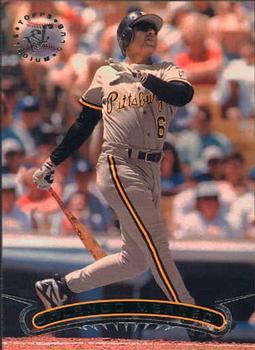 #408 Orlando Merced - Pittsburgh Pirates - 1996 Stadium Club Baseball