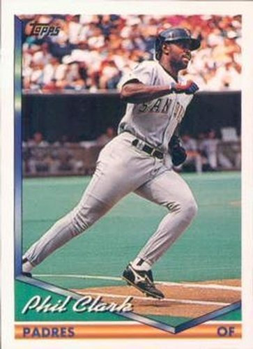 #408 Philark - San Diego Padres - 1994 Topps Baseball