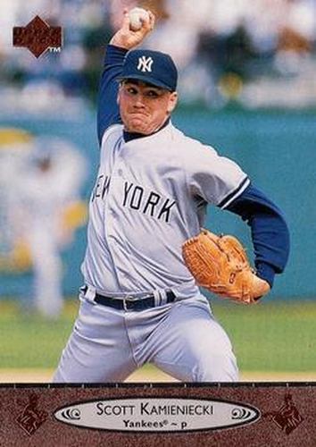 #408 Scott Kamieniecki - New York Yankees - 1996 Upper Deck Baseball