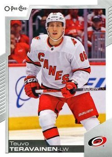 #408 Teuvo Teravainen - Carolina Hurricanes - 2020-21 O-Pee-Chee Hockey