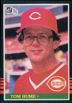 #408 Tom Hume - Cincinnati Reds - 1985 Donruss Baseball