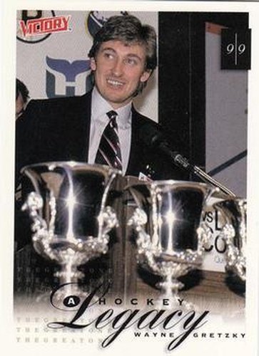 #408 Wayne Gretzky - Edmonton Oilers - 1999-00 Upper Deck Victory Hockey