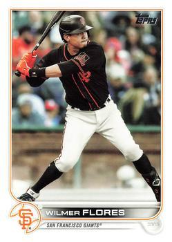 #408 Wilmer Flores - San Francisco Giants - 2022 Topps Baseball