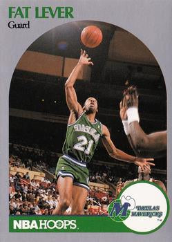 #408 Fat Lever - Dallas Mavericks - 1990-91 Hoops Basketball