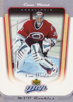 #408 Cam Ward - Carolina Hurricanes - 2005-06 Upper Deck MVP Hockey
