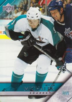 #408 Milan Michalek - San Jose Sharks - 2005-06 Upper Deck Hockey