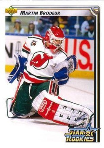 #408 Martin Brodeur - New Jersey Devils - 1992-93 Upper Deck Hockey