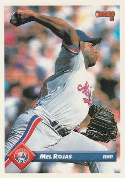 #408 Mel Rojas - Montreal Expos - 1993 Donruss Baseball