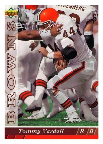 #408 Tommy Vardell - Cleveland Browns - 1993 Upper Deck Football