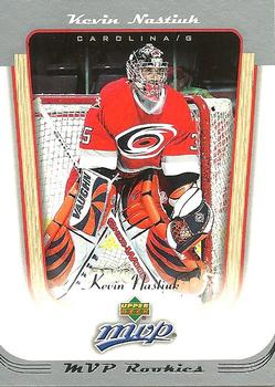 #409 Kevin Nastiuk - Carolina Hurricanes - 2005-06 Upper Deck MVP Hockey