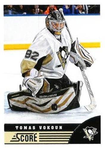 #409 Tomas Vokoun - Pittsburgh Penguins - 2013-14 Score Hockey