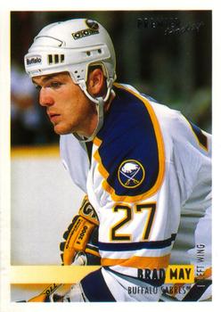 #409 Brad May - Buffalo Sabres - 1994-95 O-Pee-Chee Premier Hockey