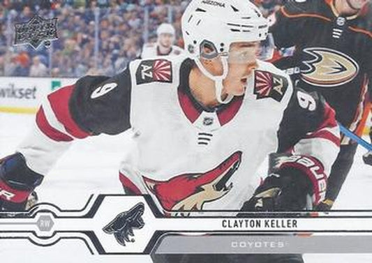 #409 Clayton Keller - Arizona Coyotes - 2019-20 Upper Deck Hockey