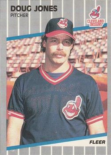 #409 Doug Jones - Cleveland Indians - 1989 Fleer Baseball