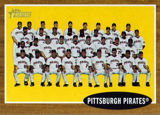#409 Pittsburgh Pirates - Pittsburgh Pirates - 2011 Topps Heritage Baseball