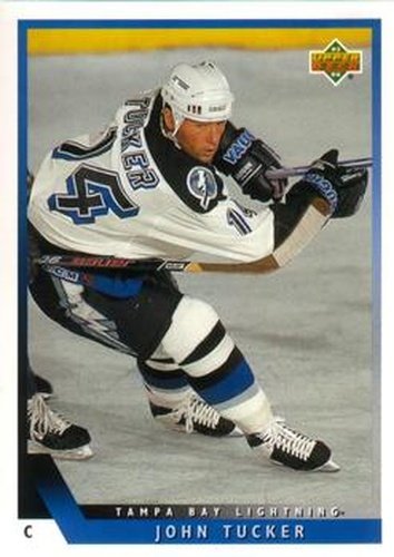 #409 John Tucker - Tampa Bay Lightning - 1993-94 Upper Deck Hockey