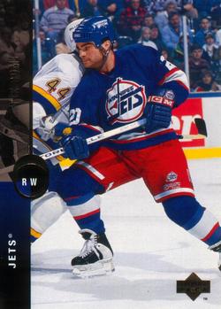 #409 Tie Domi - Winnipeg Jets - 1994-95 Upper Deck Hockey