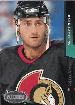 #409 Hank Lammens - Ottawa Senators - 1993-94 Parkhurst Hockey