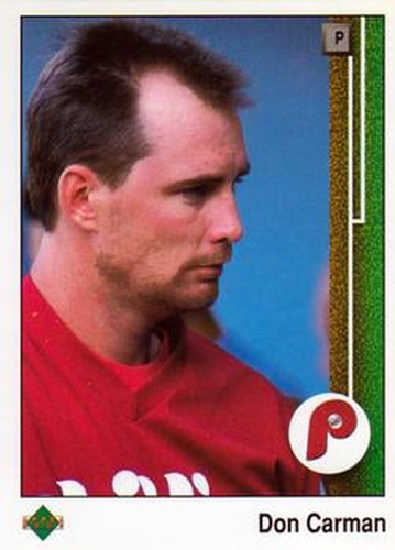 #409 Don Carman - Philadelphia Phillies - 1989 Upper Deck Baseball