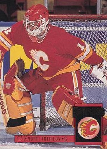 #409 Andrei Trefilov - Calgary Flames - 1993-94 Donruss Hockey