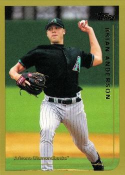 #409 Brian Anderson - Arizona Diamondbacks - 1999 Topps Baseball