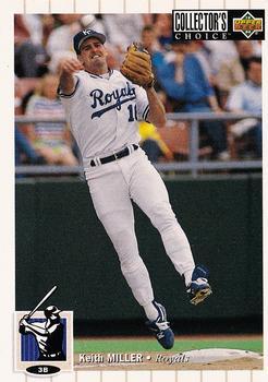 #409 Keith Miller - Kansas City Royals - 1994 Collector's Choice Baseball