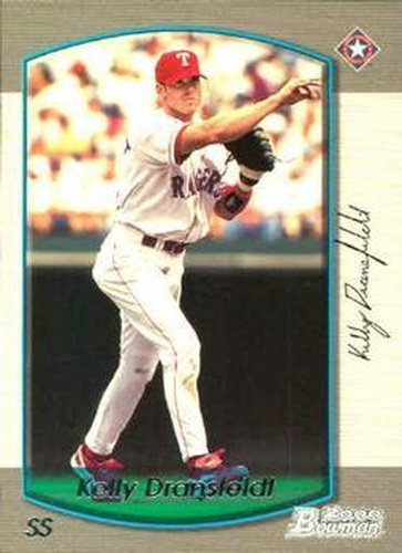 #409 Kelly Dransfeldt - Texas Rangers - 2000 Bowman Baseball