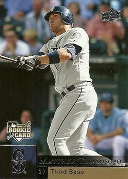 #409 Matt Tuiasosopo - Seattle Mariners - 2009 Upper Deck Baseball