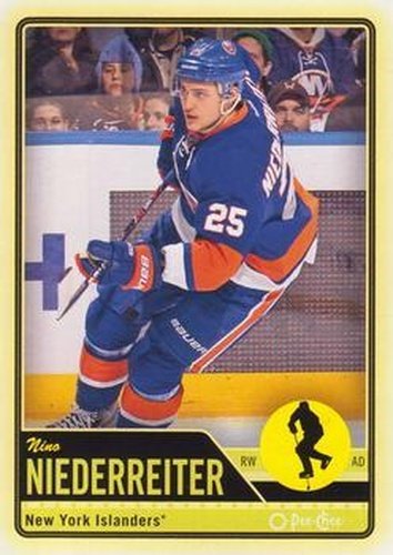#409 Nino Niederreiter - New York Islanders - 2012-13 O-Pee-Chee Hockey