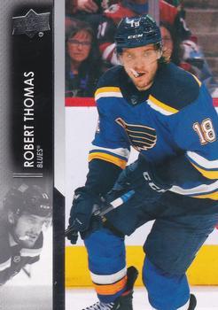 #409 Robert Thomas - St. Louis Blues - 2021-22 Upper Deck Hockey