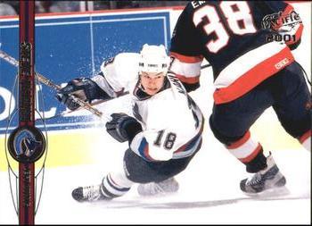 #409 Steve Kariya - Vancouver Canucks - 2000-01 Pacific Hockey