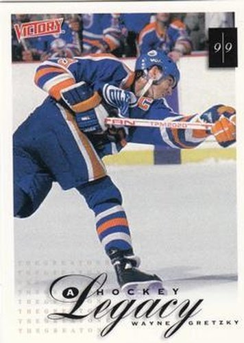 #409 Wayne Gretzky - Edmonton Oilers - 1999-00 Upper Deck Victory Hockey