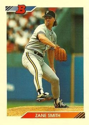 #409 Zane Smith - Pittsburgh Pirates - 1992 Bowman Baseball